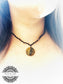 Gargantilla con Ojo de Tigre en Macramé - Tiger Eye Macrame Choker