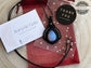 Collar Bohemio de Opalite y cuentas de acero inoxidable - Bohemian Necklace in Opalite and stainless steel beads