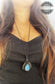 Collar Bohemio de Opalite y cuentas de acero inoxidable - Bohemian Necklace in Opalite and stainless steel beads
