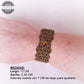 Pulsera de Macramé con Piedra Natural / Macrame Bracelet with Natural Stone