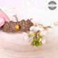 Pulsera de Macramé con Piedra Natural / Macrame Bracelet with Natural Stone