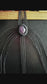Collar De Macrame con Amatista Natural / Macrame Necklace with Natural Amethyst Quartz